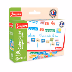JEUJURA Magnets Calendrier - 80 Caracteres