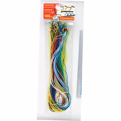 Kim'Play Scoubidous 100 Brins, 3 an(s), Plastique, Multicolore, 100 pièce(s)