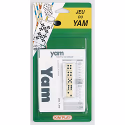 Kim'Play Jeu Du Yam, Garçon/Fille, 3 an(s), Plastique, Blanc, Noir, Chine, 97 g
