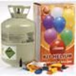 Kim'Play Bonbonne Helium 30 Ballons, Métal, Plastique, Multicolore, 3 an(s), Chine, 480 mm, 240 mm