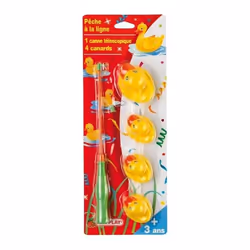 Kit pêche aux canards - KIM PLAY - Mixte - A partir de 3 ans - Livré à lunité