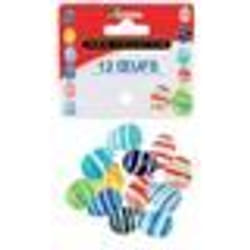 Billes en verre KIMPLAY - Œuf - Lot de 12 - Pour enfants à partir de 3 ans