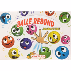 Kim'Play Assortiment Balle Lumineuse Ø5,5Cm