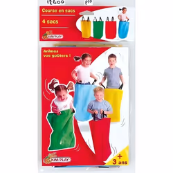 Kit course en sac - KIM PLAY - 4 Sacs de Course - Extérieur - Mixte - Enfant