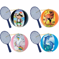 BALLON RAQUETTE ASSORTIMENT COU12905
