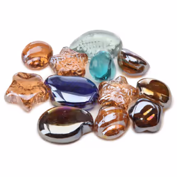 Kim'Play 12 Galets Assortis, 3 an(s), Verre, 12 pièce(s), 236 g