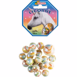 KIMPLAY 20+1 Billes Licorne