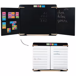 JB Bois Tableau Triptyque Xxl