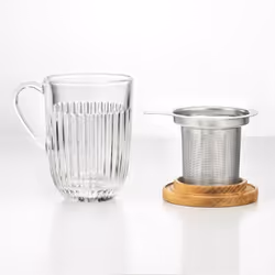 La Rochère 56640401 Tasse Transparent, Bois Universel 1 pièce(s) - Vue supplémentaire 4