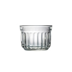 La Rochère 642301P6 Verre Transparent Rond Plat de service