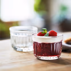 La Rochère 642301P6 Verre Transparent Rond Plat de service