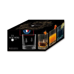 La Rochere - Boite De 4 Verres À Whisky Abeille 32 Cl