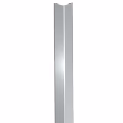 Cornière d'angle sortant adhésif 3M aluminium - 25x25 mm x 3 m - 13 30 10