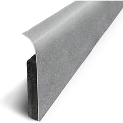 Plinthe pvc 3m - D180526D - Plinthes Adhesives (lot de 5) - Beton Fer Long.120 cm x Haut.7 cm x Ep. 1.1cm (Ref: )