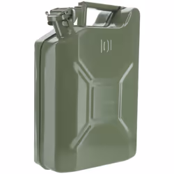 Jerrican métal, homologué 10 litres Type US - AUTOBEST MARQUE FRANCAISE : Ce produit a été rigoureusement sélectionné et test ...