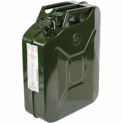 Jerrican métal, homologué 20 litres Type US - AUTOBEST MARQUE FRANCAISE : Ce produit a été rigoureusement sélectionné et test ...