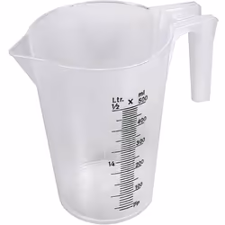 Verre doseur 500 ml - AUTOBEST MARQUE FRANCAISE : Ce produit a été rigoureusement sélectionné et testé par nos équipes en Hau ...