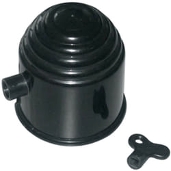 Cache boule en plastique, pour boule diamètre 50 mm, avec clé de sécurité