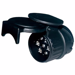 Description générale L'adaptateur remorque 12V 13/7 en plastique permet de convertir l'équipement électrique de votre remorqu ...