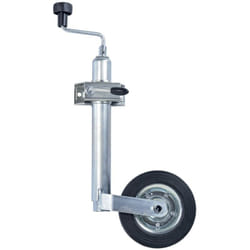 Autobest - Roue jockey diamètre 200mm - Bride de fixation diamètre 48mm