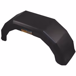 Description générale Garde boue en plastique pour remorque, spécialement conçu pour des roues de 10 pouces. Ce produit est fa ...