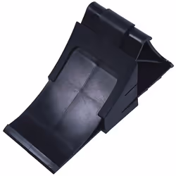 Cale roue, en plastique, pour immobiliser une remorque à l'arrêt - AUTOBEST MARQUE FRANCAISE : Ce produit a été rigoureusemen ...