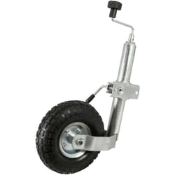 Autobest - Roue jockey gonflable + bride de fixation 48 mm