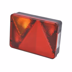 Description générale Ce feu arrière gauche de remorque AJBA RL80 est conçu pour assurer une visibilité optimale, offrant 6 fo ...