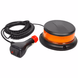 Girophare LED extra plat homologué et aimanté - 12/24V - AUTOBEST - 258151