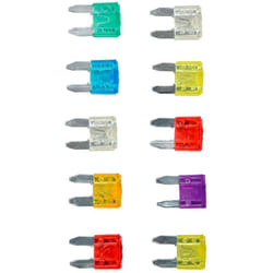Autobest - Lot de 10 mini fusibles