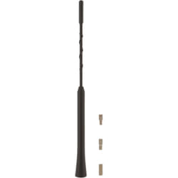 Fouet d'antenne de toit court torsade