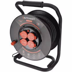 Caractéristiques techniques Longueur de câble : 25m Section du câble : 3G2,5mm² type HO7RN-F Alimentation 230V~ 50Hz 4 prises ...