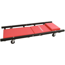 Chariot de garagiste professionnel avec 4 roulettes pivotantes métal Autobest