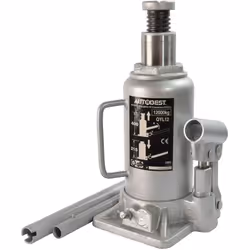 Description générale Ce cric bouteille AUTOBEST est conçu en acier forgé pour une capacité de levage maximale de 12 tonnes. I ...