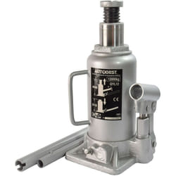 Autobest - Cric hydraulique bouteille, capacité 12T, hauteur levage de 215 à 400 mm