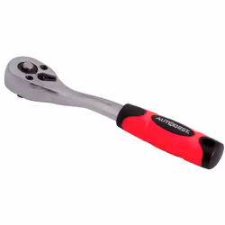 Cliquet réversible 1/2, longueur 250 mm, CV, satiné,manche ergonomique 72 dents - AUTOBEST MARQUE FRANCAISE : Ce produit a ét ...