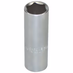 Douille longue 16 mm, acier au chrome vanadium, satinée, 6 pans,carré 1/2 - 12,7 mm - AUTOBEST MARQUE FRANCAISE : Ce produit  ...