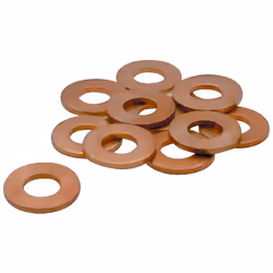 Joints vidange X 6, en cuivre, diamètre 1 4mm - AUTOBEST MARQUE FRANCAISE : Ce produit a été rigoureusement sélectionné et te ...