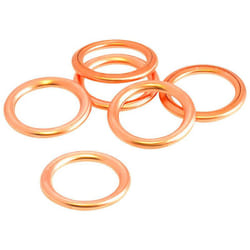 Autobest - Joints vidange x 6 rmf, dimension 14 x 20 x 2 mm
