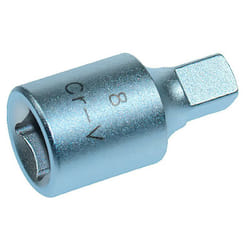 Embout de vidange, chrome vanadium, male, 3/8, carré, 8 mm Autobest