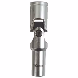 Douille bougie cardan 10 mm - carré 3/8 - 6 pans chrome vanadium - AUTOBEST MARQUE FRANCAISE : Ce produit a été rigoureusemen ...