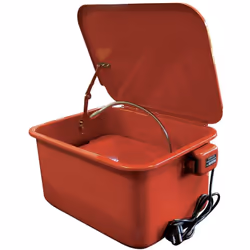 Description générale Cette fontaine de nettoyage avec pompe est idéale pour nettoyer facilement vos pièces mécaniques sans od ...