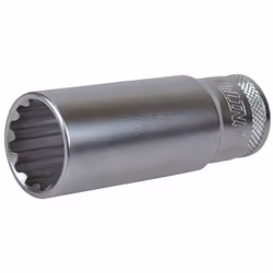 Douille longue 10 mm multi empreinte chrome vanadium - AUTOBEST MARQUE FRANCAISE : Ce produit a été rigoureusement sélectionn ...