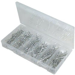 Autobest - Coffret 300 rivets aluminium, 3,2mm, longueur assorties
