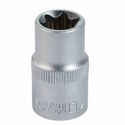 Les douilles empreinte Etoile E14 à E24 sont utilisées pour le démontage des vis Torx® mâles présentes sur les culasses, les  ...
