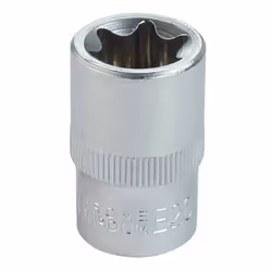 Les douilles empreinte Etoile E14 à E24 sont utilisées pour le démontage des vis Torx® mâles présentes sur les culasses, les  ...