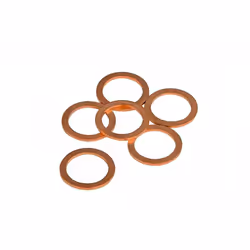 N/C Joints vidange X 6 – cuivre - 16 x 22 x 1.5 mm MARQUE FRANCAISE : Ce produit a été rigoureusement sélectionné et testé pa ...