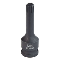 Douille longue à choc xzn M14 - carré 1/2