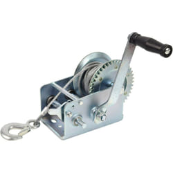 Autobest - Treuil manuel à câble 2 vitesses 1100 kg - 10m