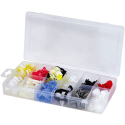 Autobest - Coffret agrafes moulures Renault & Dacia 90 pcs